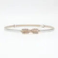 Women thin silver leather belt with elegant gold leaf buckle, versatile fashion dress accessory. - Silver