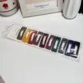 Lot de 10 barrettes à cheveux BB mates rectangulaires multicolores pour filles, style vintage - Carré Creux / Lot de 10