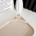 Grande pince à cheveux ruban givrée translucide de 13cm de style minimaliste rose doux - Grand Ruban / 13cm / Orange Mat