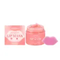 Viareline Masque Lèvres Variante - Baume Nourrissant Rose avec Vitamine C & Brosse Silicone 20g - Masque à Lèvres Nourrissant / 20g+Pinceau à Lèvres