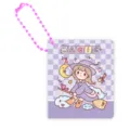 Mini carnet de poche portable avec un joli design de sorcière de dessin animé et chaîne. - Mini journal 14
