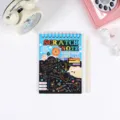 Children scratch notebook DIY magic colorful drawing paper rainbow graffiti toy blue cover - S / Blue