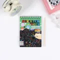 Children scratch art notepad DIY magic colorful drawing paper cartoon rainbow toy board - S / Green