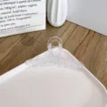 Große 13cm transparente Haarklammer für dickes Haar und elegante Hochsteckfrisuren - 13 cm Band