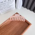 Grande pince à cheveux crabe rose gelée pour cheveux épais, accessoire élégant mode - Style Quille / 11cm / Orange Brume