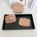 Cartes de présentation en papier kraft pour pinces à cheveux et bijoux DIY - Style 7 (B008)