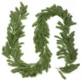 Realistic artificial pine needle garland for festive Christmas table and door decor. - Single Color Pine Style / 180cm / Forest Green