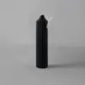 Scented massage candle low temperature romantic couple toy black pillar soy wax 14.5cm - Black Version (110g) with Floral and Fruity Scent