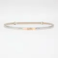 Women fashion thin metallic silver belt dress sweater suit waist decorative leather belt - Silver