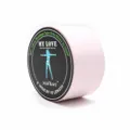 Pink non-sticky bondage tape for couples games, PVC material with static adsorption feature. - Static Tape / Pink