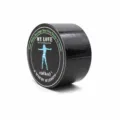 Black electrostatic bondage tape PVC material 15m length adult non-sticky restraint tool - Static Tape / Black