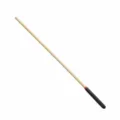 Wooden spanking paddle BDSM practice tool teaching stick with handle, 50cm long red black. - Wooden Rod Crop 1