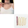 Pink leopard print choker necklace with gold chain, punk Y2K style fashion neck accessory. - Collar And Leash / Pink