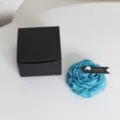 Blue peony scented low-temperature wax candle variant, romantic couple gift and home decor. - Peony Tiffany Blue