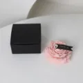 Pink peony scented candle romantic aromatherapy gift box set for home decor relaxation romance. - Silver-Plated Pink