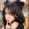 Handgemachte plüsch katzenohren haarklammer süße japanische LOLITA tier ohr haarschmuck mode - Katzenohren-Haarklammern (1 Paar) / Schwarz