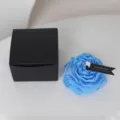 Blue Peony Scented Low Temperature Wax Candle Gift Box Romantic Adult Massage Wax - Silver-Plated Comic Blue