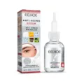 Dettaglio ravvicinato della bottiglia di siero viso anti-età EELHOE con contagocce. - 30ml