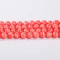 Synthetische rood-wit gestreepte Argentijnse rhodochrosiet ronde kralen voor DIY sieraden - 4mm (Ongeveer 90 Stuks) / Rhodochrosiet
