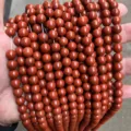 Cuentas redondas de jaspe rojo natural grado 3A para accesorios de joyería DIY - 10mm (aprox. 37 cuentas) / Piedra Roja Natural 3A
