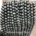 Premium natural green zebra stone loose beads for DIY handmade jewelry making crafts - Natural Medicine Stone (JDYZS45)