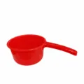Louche a eau en plastique rouge avec long manche, ideale pour la cuisine, la salle de bain. - Petite louche à eau - Sans bec