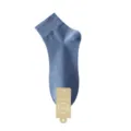 Calcetines cortos de hombre de algodón azul transpirables tobillo confort variante estilo - Azul