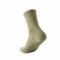 Non-slip yoga socks for women, mid-tube solid color cotton fitness sports socks for indoor training. - One Size / Green
