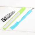 Set tagliaunghie in acciaio inox strumenti per manicure kit di cura delle unghie per casa - Set di 3 pezzi