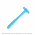 Rascador de pies azul de plástico herramienta quitacallos para talones de 13 cm. - Azul