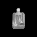 Sacchetto per campioni cosmetici da viaggio portatile con tappo beccuccio per lozione. - Stile Coperchio a Vite - Medio 50ml