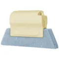 Removable window groove cleaning brush with sponge head for tight track and corner cleaning. - Beige