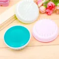 Brosse de massage du cuir chevelu ronde, brosse à cheveux plastique, couleur variante. - Brosse Ronde (Couleur Aléatoire)