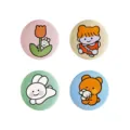 Cute cartoon tinplate badge variant set, funny expression metal brooch pin for clothes bags - Cute Baby Style (45mm) / Bulk Packaging / Random Mixed Colors