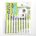 Shower hole cleaning brush set mini nozzle small gap cleaner tool for home bathroom - Card Type / 10 Pieces Set