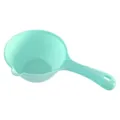 Cuillère à eau en plastique vert clair, manche long, accessoire de bain et de cuisine pratique. - Grand - bleu nordique