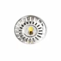 Stainless Steel Kitchen Sink Strainer 8cm Basket Drain Filter for Water Sink - Floor Drains with Gaskets