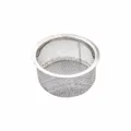 Cestello filtro lavello cucina in acciaio inox, diametro 7,6 cm, altezza 3,7 cm, filtro di scarico fine. - Cestelli per filtro lavello