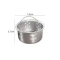 Cestello filtro per lavello da cucina in acciaio inossidabile con manico di ricambio 7.6cm - Cestello per lavello