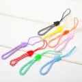 Korte kleurrijke telefoon polsband lanyard voor digitale camera selfie stick groothandel geschenken - Meerkleurig