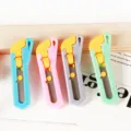 Mini cutter multiuso in colore caramella taglierina per carta portatile apriscatole utile - Multicolore Casuale
