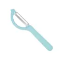 Light blue stainless steel fruit and vegetable kitchen peeler tool handle kitchenware - Blue Style