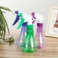 Plastic pressure spray bottle for plants watering, colorful portable garden hand sprayer. - Bulb Spray Bottle