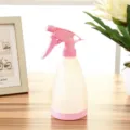 Plastic spray bottle plant watering can pump action garden mister for indoor flowers - Beige Spray Bottle