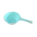 Puiseuse d'eau en plastique bleu clair avec bec verseur et trou de suspension pour salle de bain. - L / Bleu
