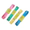 Colorful soft measuring tape 150cm tailor tape flexible ruler for body sewing cloth weight loss - Tape Measures without Hook
