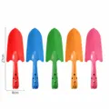 Colorful garden trowel metal flower shovel for succulent planting and weeding tools. - Multicolor Large Integrated Spatulas
