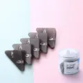 Clips Angolari Triangolari Neri Opachi 5 Pezzi Set di Supporti in Plastica per Carta - Confezione da 5 / Matte Black
