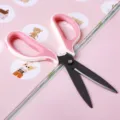 KW-trio pink office and craft scissors 6.5 inch sharp stainless steel blade stationery tool - 6.5 Inch / Pink