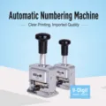 KW-triO automatisch nummeringsapparaat, 9-cijferige metalen stempelmachine voor kantoor. - 9 Cijfers (20900)